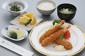 海老フライ定食